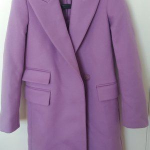 Display stand coat, OW REEFER DBF WOOL 2 PKT